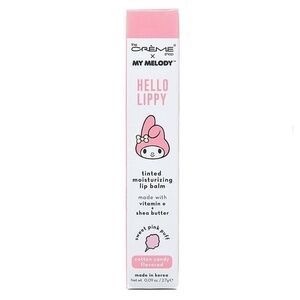THE CREME SHOP X MY MELODY NEW Hello Lippy Cotton Candy Flavored Lip Balm